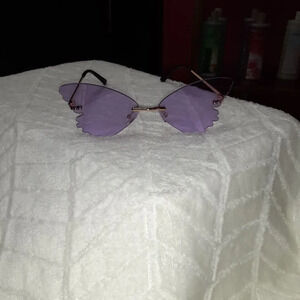 Purple Butterfly Sunglasses